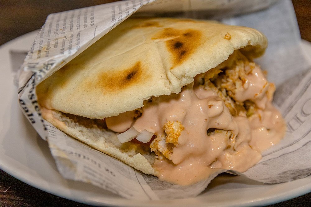 Pinky Arepas Pollo